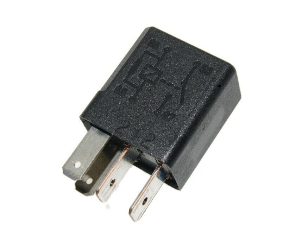 136-Fiat Punto Ducato Stilo Bravo Alfa Romeo Etc 4-Pin Black 12V 20A Relay 46520421 - Glasgow Car Parts Store