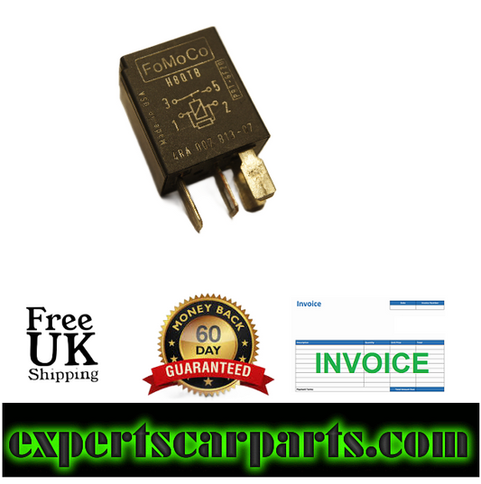 101-Ford (05-16) 4-Pin Black  Relay 6G9T-14B192-AA FoMoCo 4RA007813-07 - Glasgow Car Parts Store