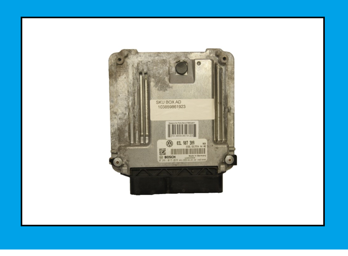 VW AUDI ECU 0281015029 03L907309 ECU PLUG AND PLAY
