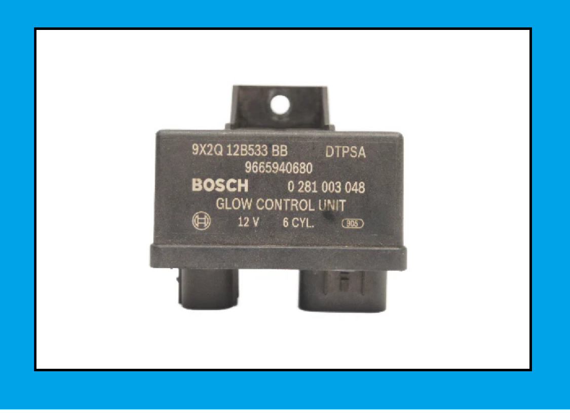 GLOW PLUG RELAY  LAND RANGE ROVER MK4 IV SPORT DISCOVERY  JAGUAR XF XJ - Glasgow Car Parts Store