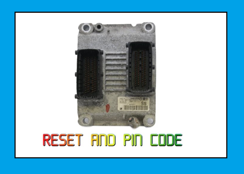 Vauxhall Opel Corsa C 1.2 16v Z12XEP ECU 0261208253 55352622 SS RESET & PIN - Glasgow Car Parts Store