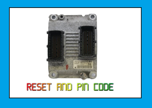 Vauxhall Opel Corsa C 1.2 16v Z12XEP ECU 0261208253 55352622 SS RESET & PIN - Glasgow Car Parts Store