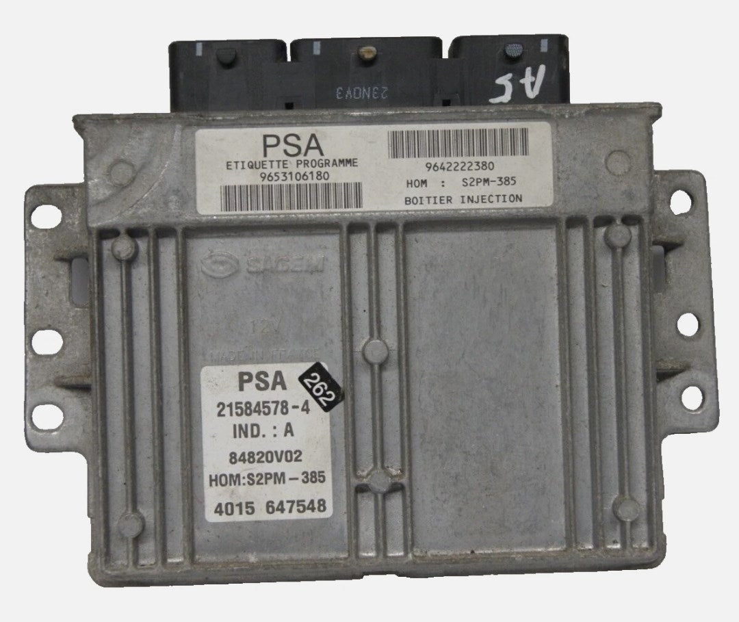 ECU Citroen Peugeot 9653106180 9642222380 - Glasgow Car Parts Store
