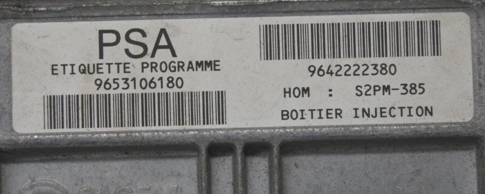 ECU Citroen Peugeot 9653106180 9642222380 - Glasgow Car Parts Store