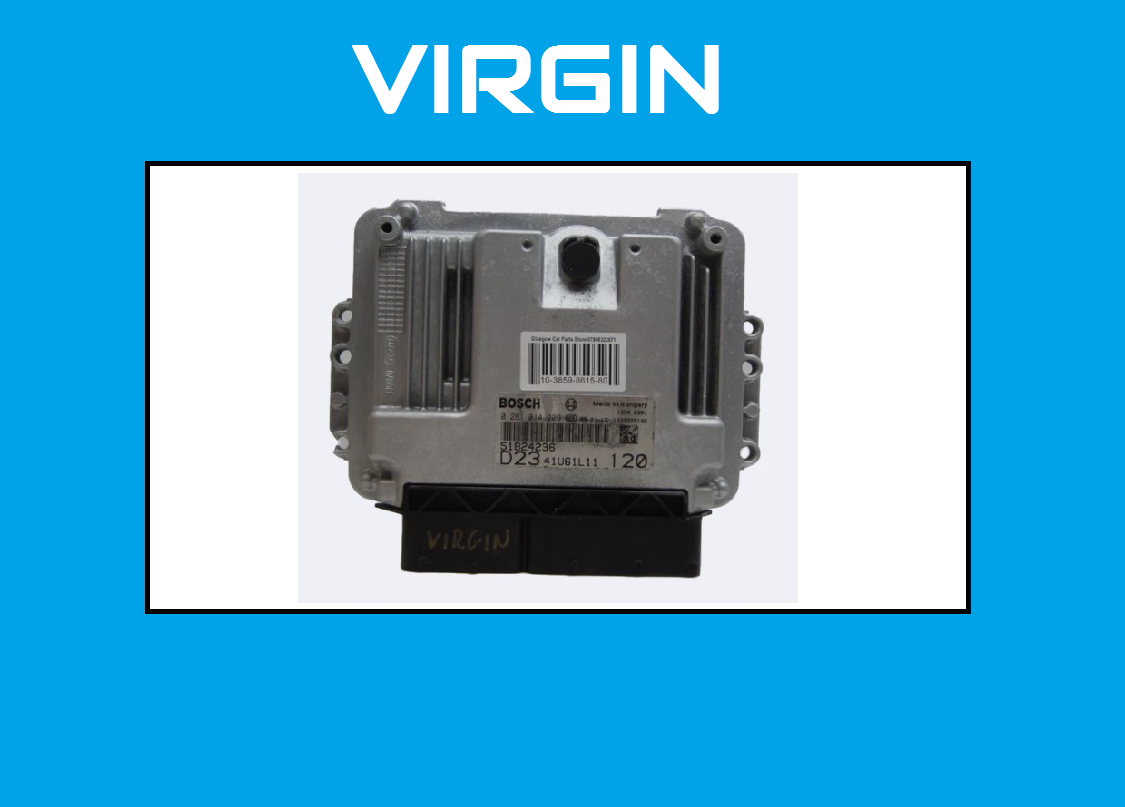 Plug & Play Ducato Boxer Jumper 2.3 ECU 0281014209 - 51824236  1039s25196 Virgin engine control unit. - Glasgow Car Parts Store