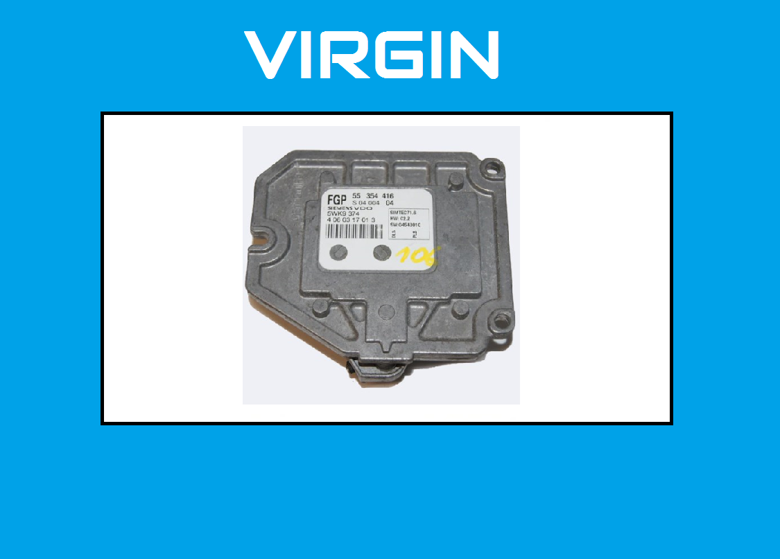 VAUXHALL ECU 55354416 RESET VIRGIN ECU