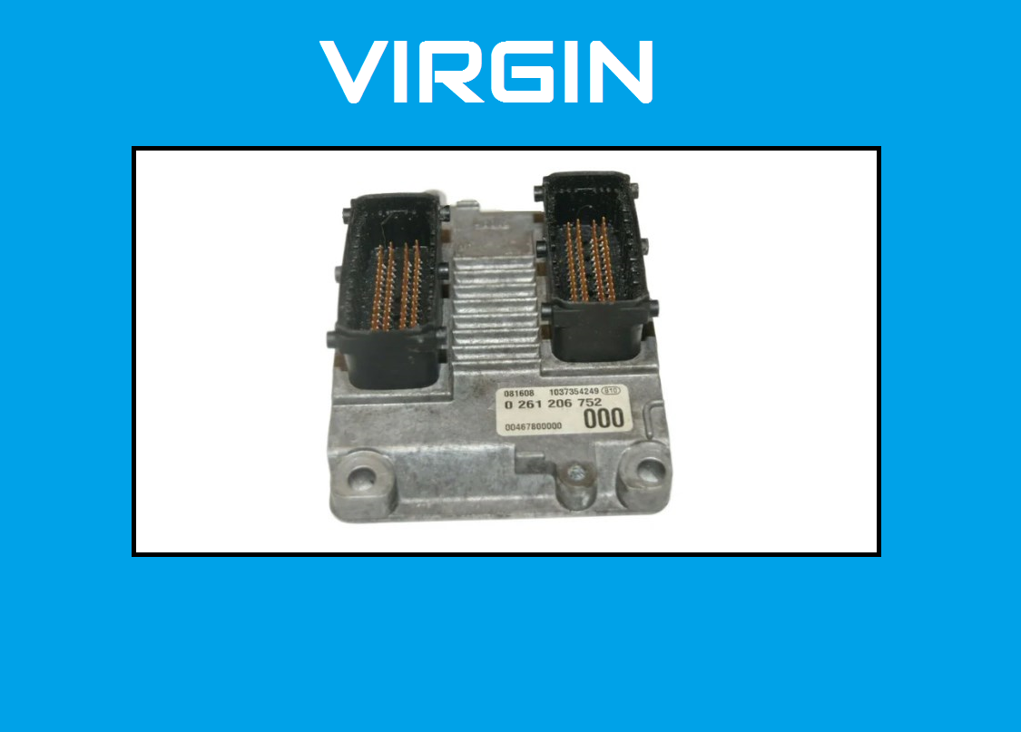 FIAT PUNTO MK2 1.2 8V  ECU ENGINE CONTROL UNIT 0261206752  VIRGIN ECU - Glasgow Car Parts Store