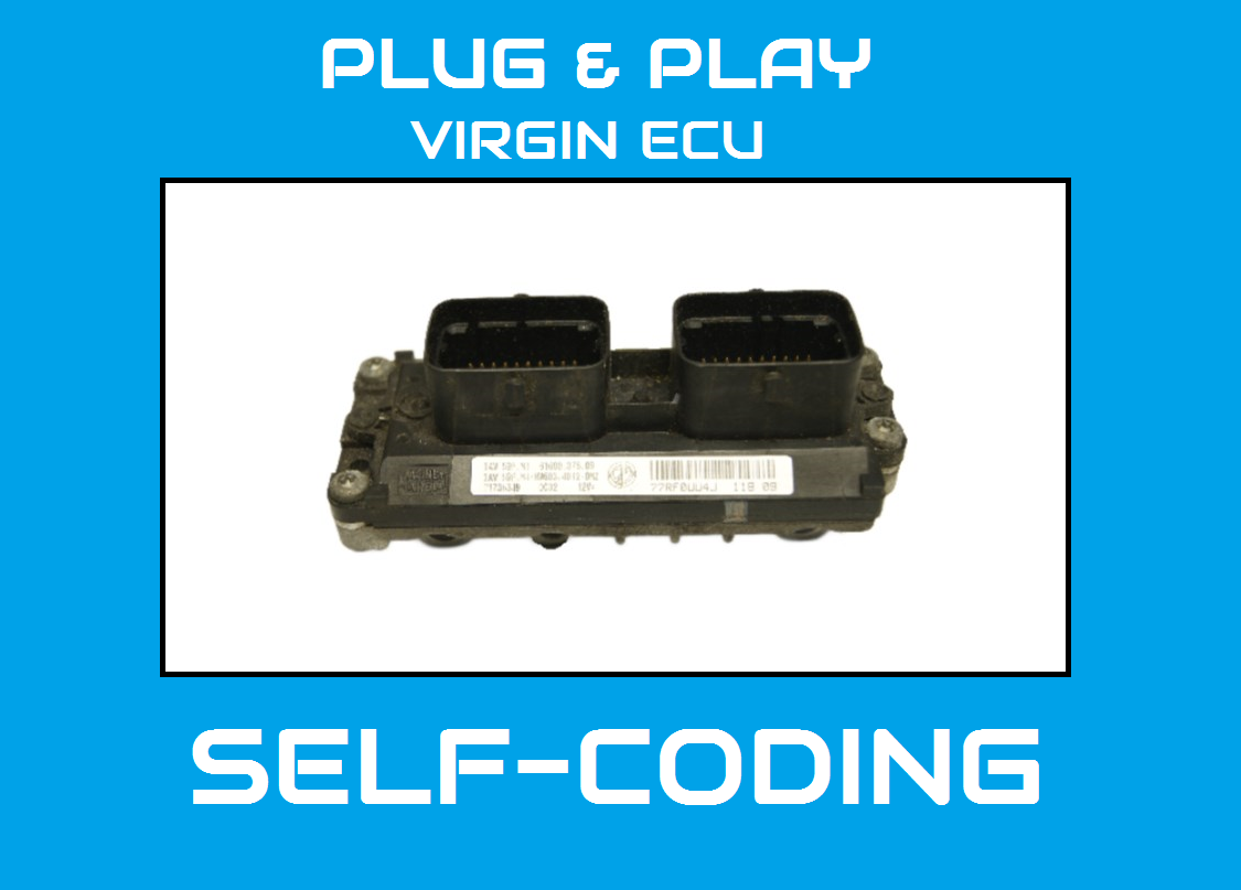 FIAT PUNTO MK2 1.2 ENGINE ECU IAW59F.M3 HW603 71736339 PLUG AND PLAY / VIRGIN
