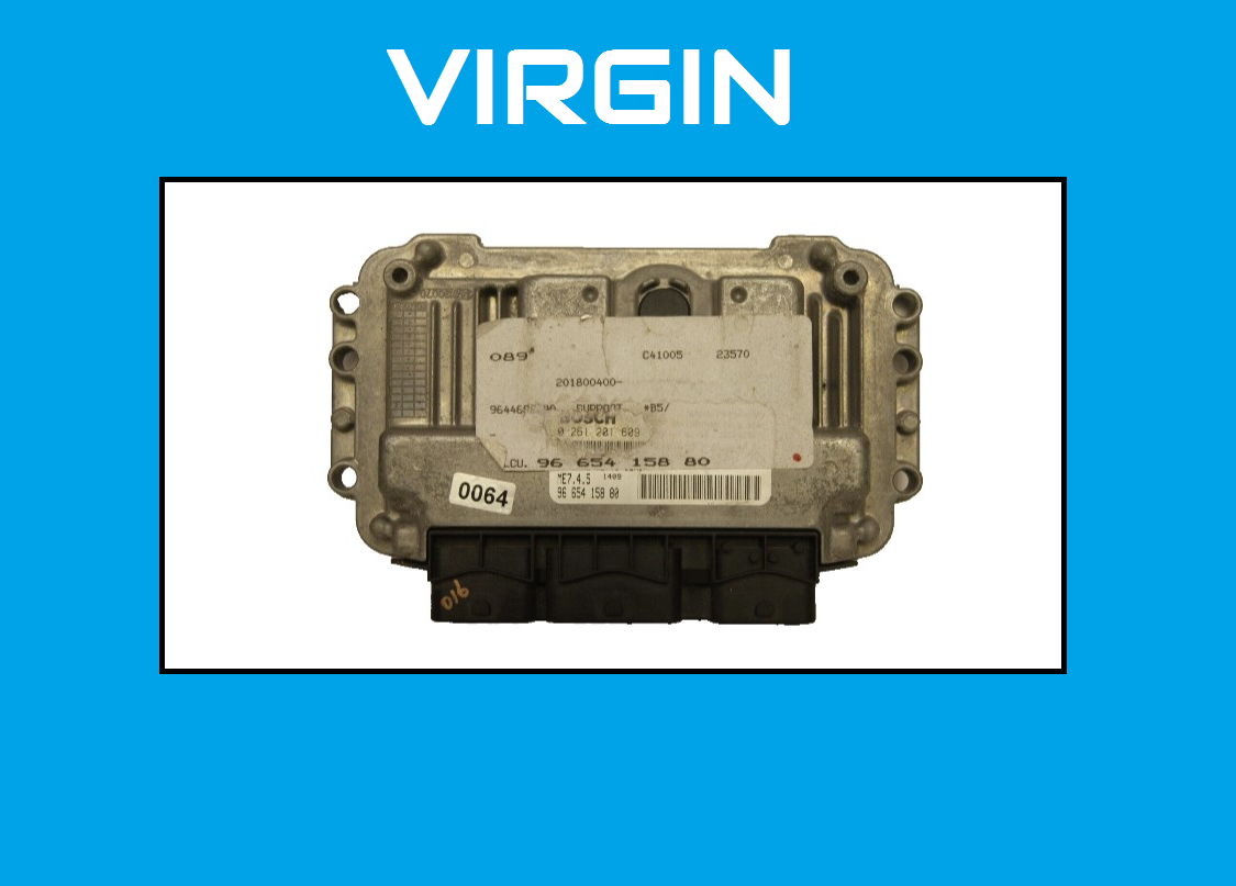 9665415880 0261201609 ECU BOSCH CITROEN PEUGEOT PLUG AND PLAY - Glasgow Car Parts Store