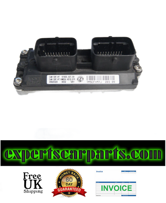 ECU FIAT IAW59F.M7 HW604  46820324  VIRGIN PLUG AND PLAY. - Glasgow Car Parts Store