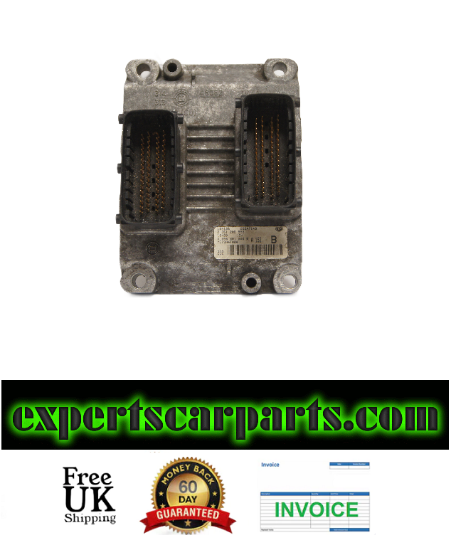 FIAT BRAVA BRAVO 1.2 16V ENGINE ECU 0261206983 .Virgin ECU