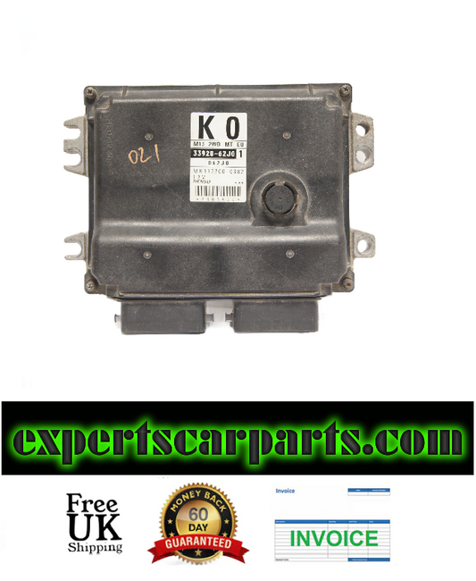 33920-62J0 SUZUKI SWIFT 1.3 PETROL MK2 3DR ENGINE CONTROL UNIT ECU - Glasgow Car Parts Store