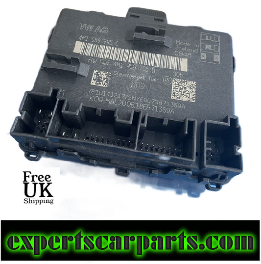 GENUINE AUDI VW DOOR CONTROL UNIT 4M1959795C REAR TOUAREG A7 A8 ECU - Glasgow Car Parts Store