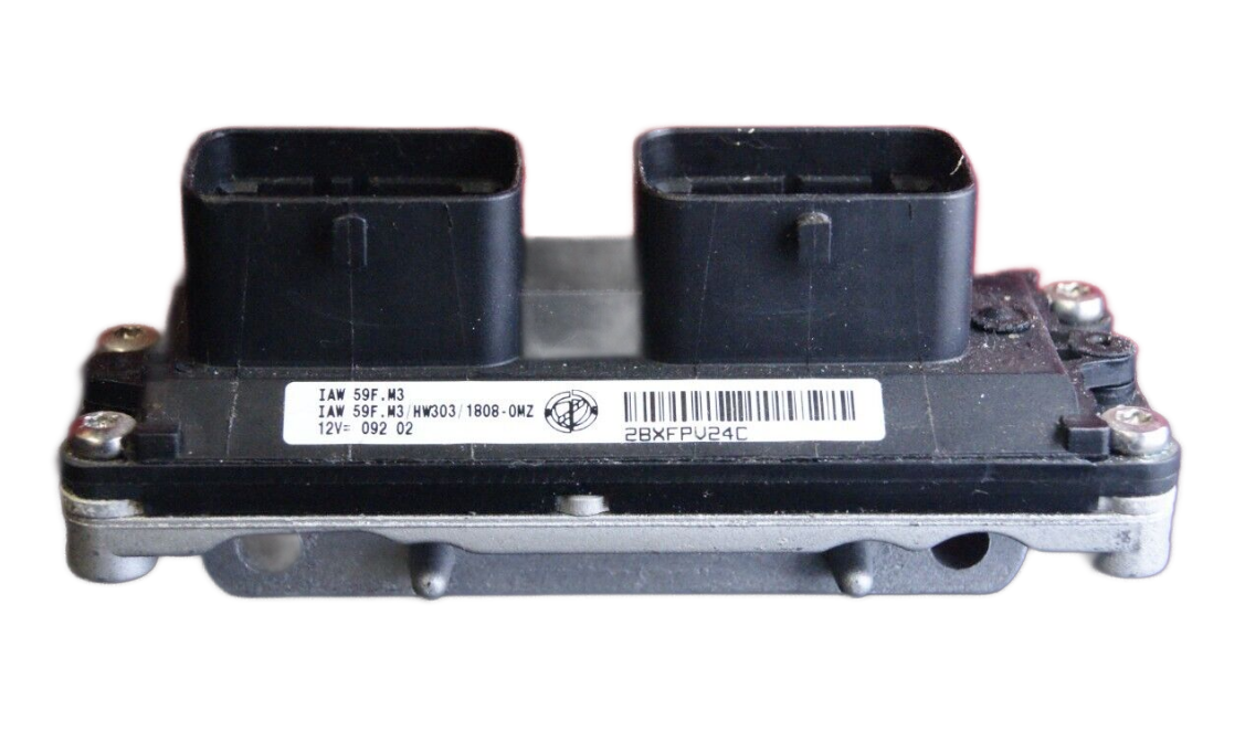 55181132 FIAT PUNTO MK2 ENGINE ECU IAW59F.M3 PLUG AND PLAY - Glasgow Car Parts Store