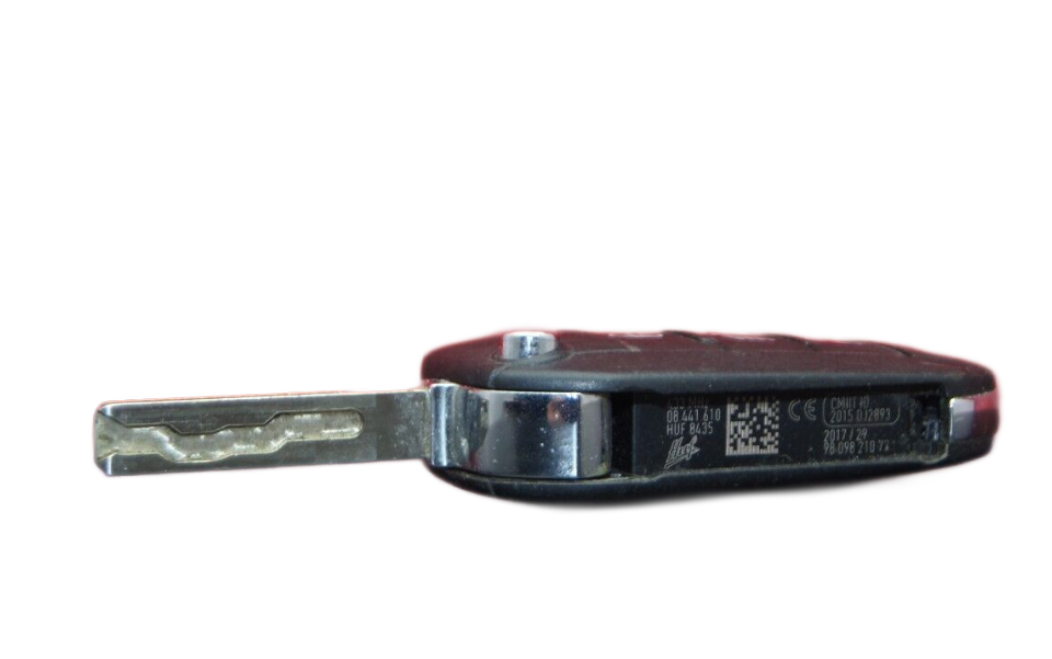 9809821077 Citroen Car Key Remote Fob 3 Button. TESTED - Glasgow Car Parts Store