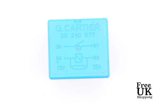 Dacia Renault 4-Pin Blue Relay 8200766081 . 20240077 12V - Glasgow Car Parts Store