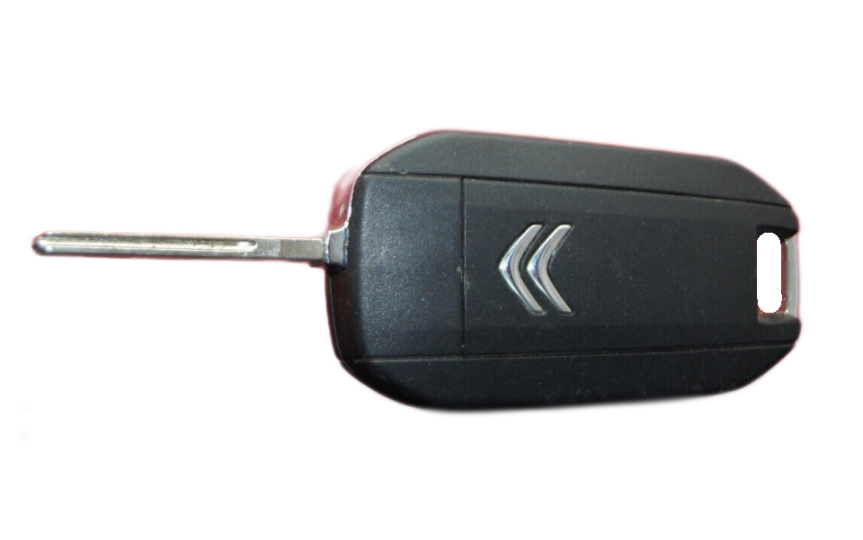 9809821077 Citroen Car Key Remote Fob 3 Button. TESTED - Glasgow Car Parts Store