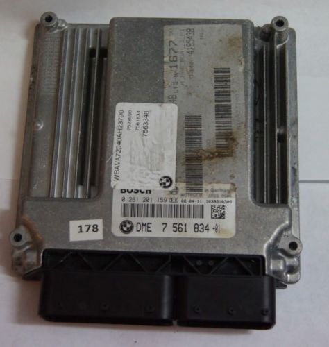 1 3 Series E87 E90 118i 318i N46 ECU 0261201159 DME7561834 - Glasgow Car Parts Store