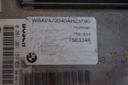 1 3 Series E87 E90 118i 318i N46 ECU 0261201159 DME7561834 - Glasgow Car Parts Store