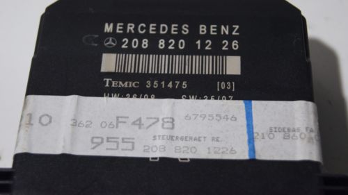 Mercedes W210 Door Control Unit 2088201226 A2088201226 - Glasgow Car Parts Store