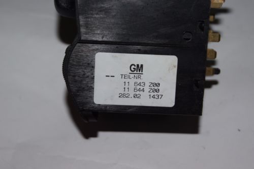 VAUXHALL ASTRA HEADLIGHT FOG LIGHT SWITCH 11643Z00 11644z00 - Glasgow Car Parts Store