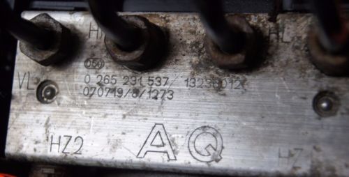 Vauxhall CORSA ABS PUMP 0265231537 13236012 AQ 0265800422 - Glasgow Car Parts Store