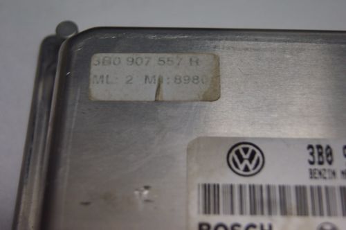 VW PASSAT ECU 2.0 PETROL ENGINE ECU 3B0907557R 3B0 907 557 R - Glasgow Car Parts Store