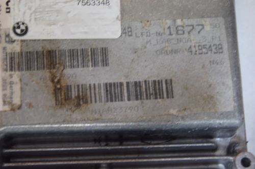 1 3 Series E87 E90 118i 318i N46 ECU 0261201159 DME7561834 - Glasgow Car Parts Store