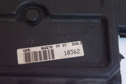 9647641180 engine ECU DWLC12 R04080027E DCN2 PSA:9641390180 LUCAS - Glasgow Car Parts Store