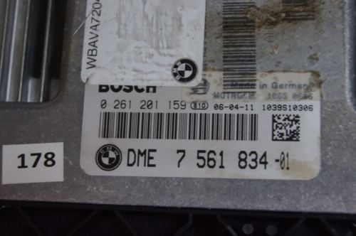 1 3 Series E87 E90 118i 318i N46 ECU 0261201159 DME7561834 - Glasgow Car Parts Store