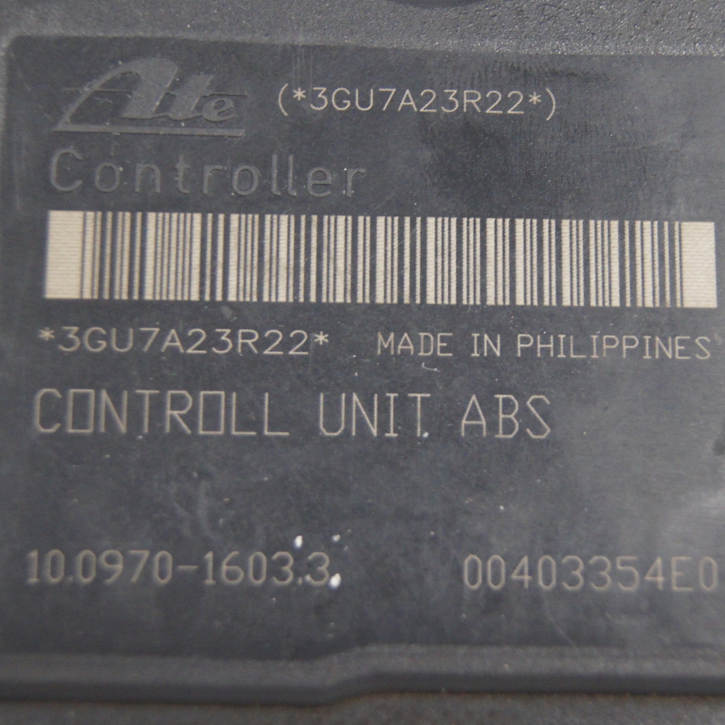 Fiat Doblo ABS Pump with ECU Control Unit 51773386  100207-0102.4 /100970-1603.3 - Glasgow Car Parts Store