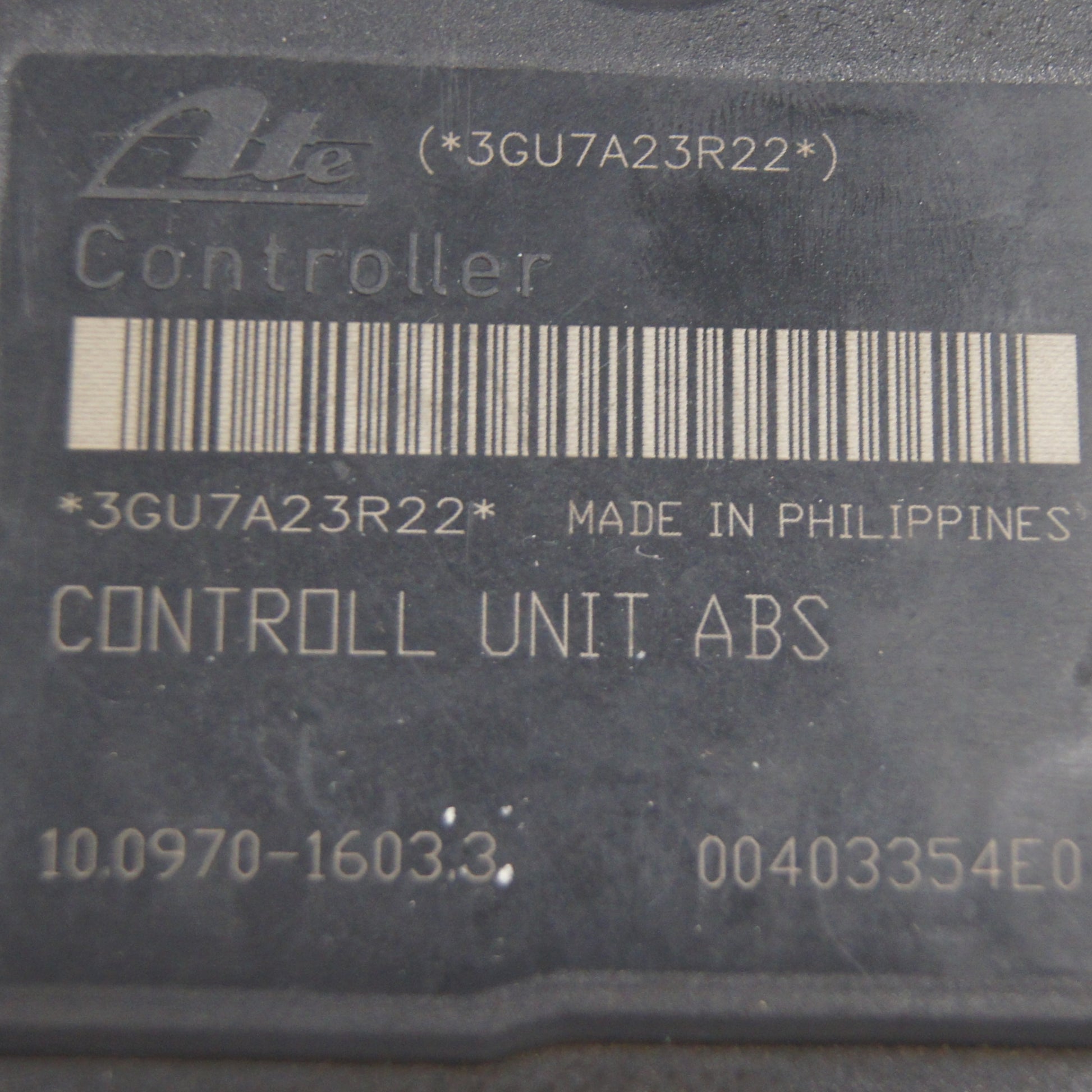 Fiat Doblo ABS Pump with ECU Control Unit 51773386  100207-0102.4 /100970-1603.3 - Glasgow Car Parts Store