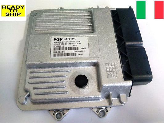 CENTRALINA FIAT DOBLO ECU 51784560 MJD 6F3.D4 - Glasgow Car Parts Store