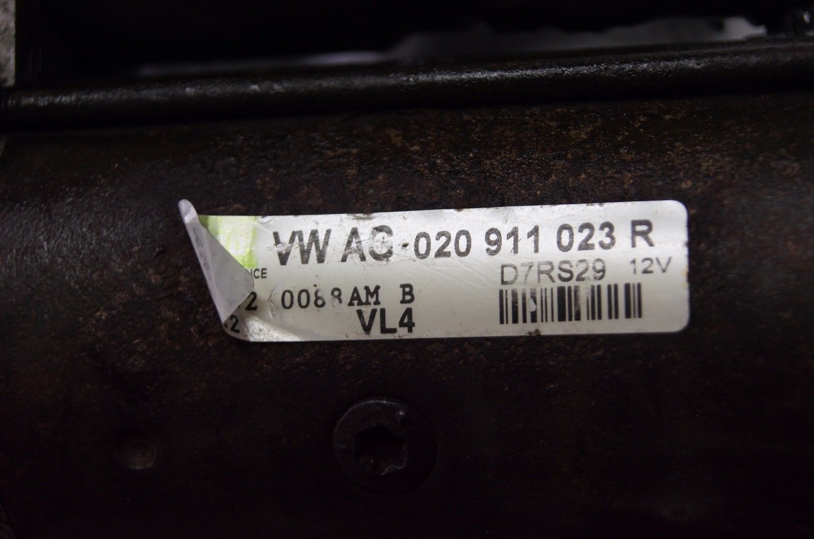 VW SEAT SKODA OCTAVIA 1.9 TDI STARTER MOTOR 020 911 023R - Glasgow Car Parts Store