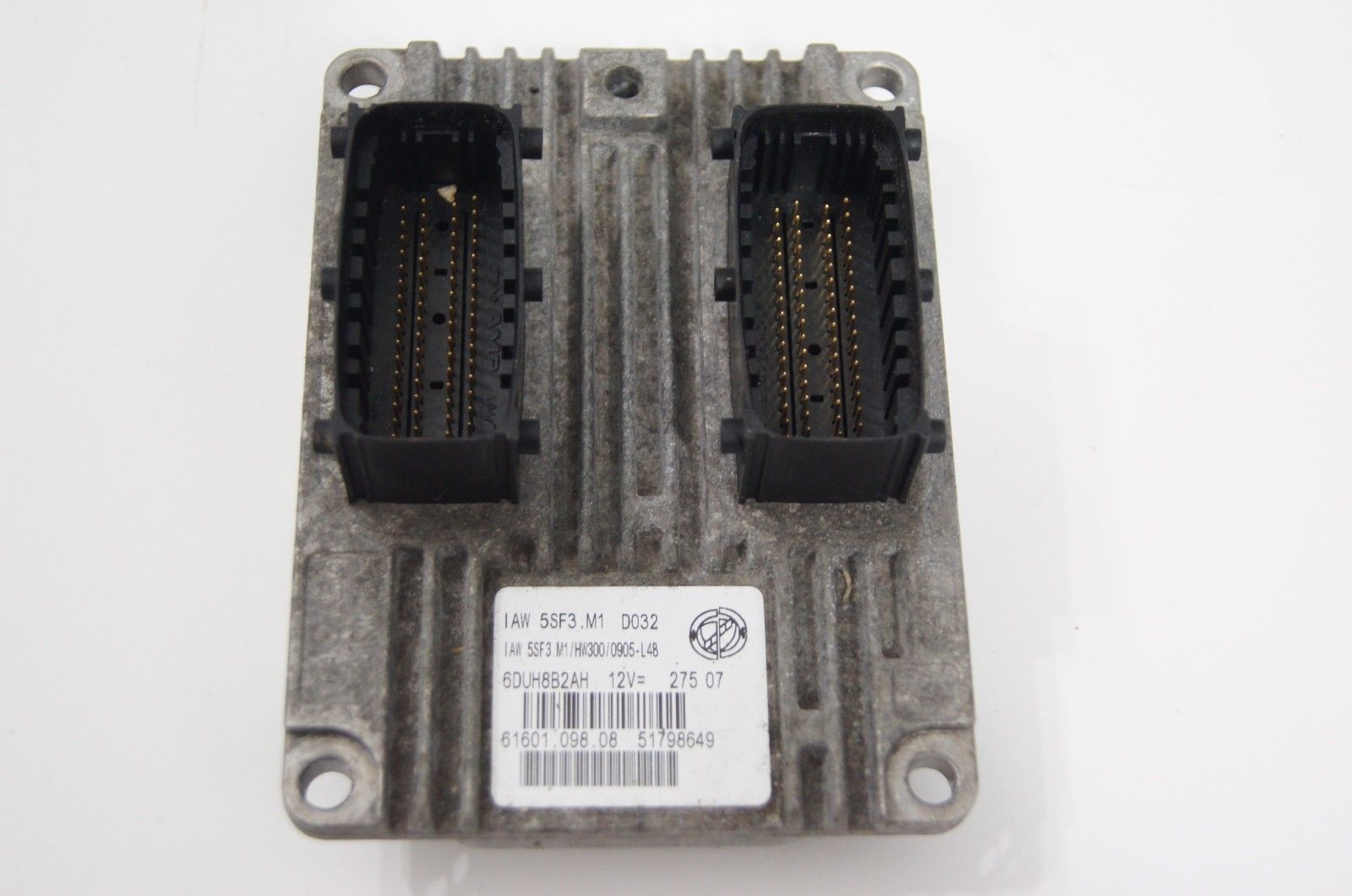 Fiat Punto 1.2 ECU IAW5SF3.M1 HW300 /0905-L48 . VIRGIN ECU. SELFCODING. - Glasgow Car Parts Store