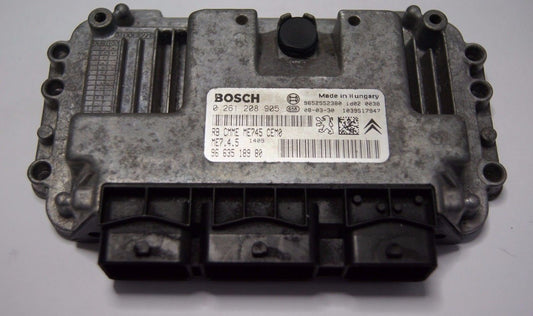 Citroen Peugeot Berlingo Partner Engine ECU Steuergerät 9662VIRGIN ECU.VIRGIN - Glasgow Car Parts Store