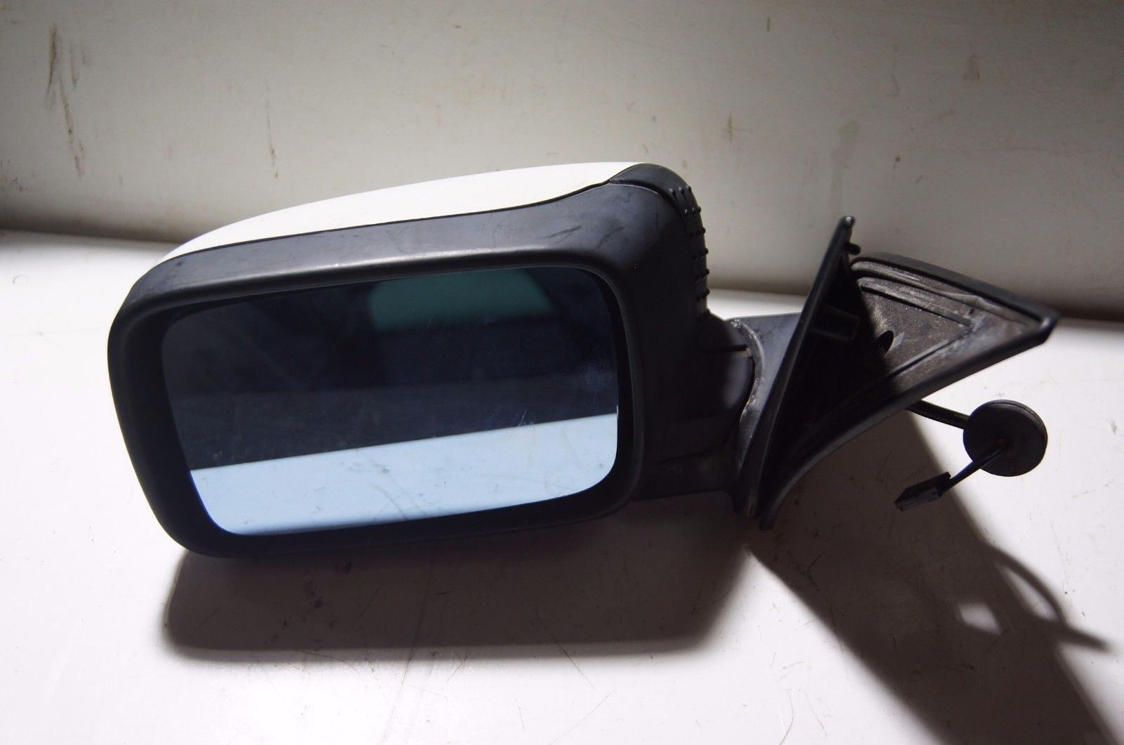 BMW 3 SERIES E46 320D PASSENGER SIDE ELECTRIC WING MIRROR WHITE 0117351 - Glasgow Car Parts Store