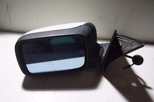 BMW 3 SERIES E46 320D PASSENGER SIDE ELECTRIC WING MIRROR WHITE 0117351 - Glasgow Car Parts Store