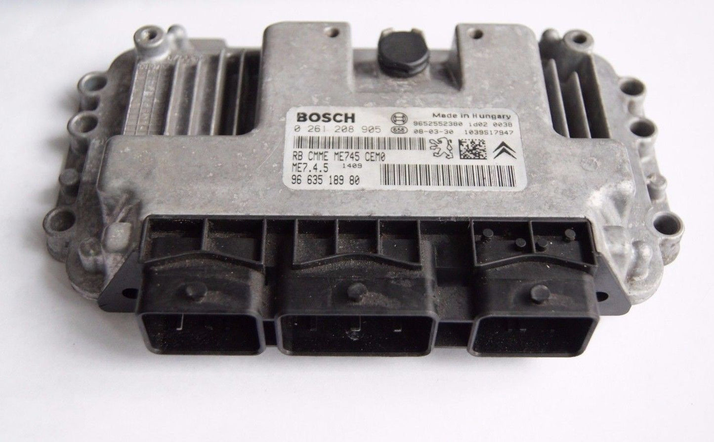 0261208905 9662467580 Genuine Peugeot Control Unit .VIRGIN ECU