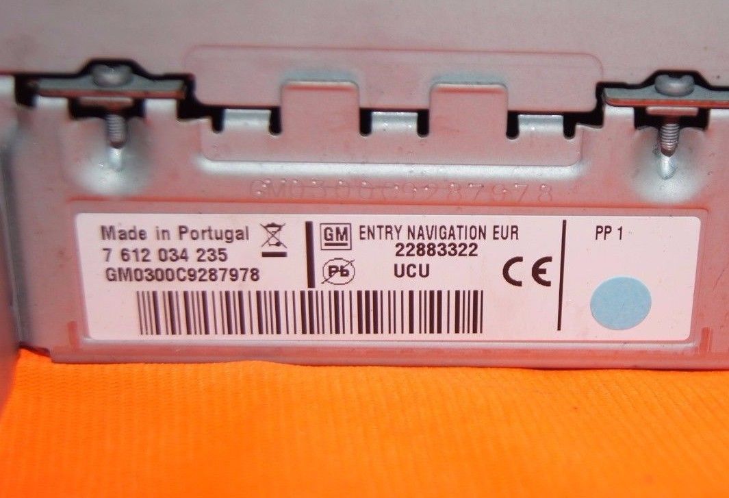 Vauxhall Astra 10-15 Sat Navigation Head Unit .BOSCH 45-3116246 - Glasgow Car Parts Store