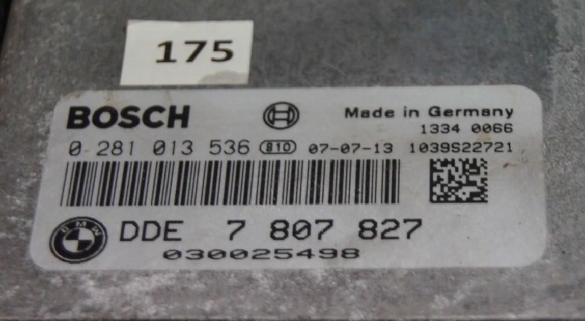 BMW 1 3 5 Series E60 E81 E87 LCI E90 N47 Diesel ECU. DDE 7807827 - Glasgow Car Parts Store