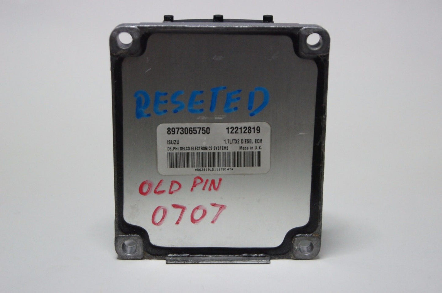 Vauxhall Opel Zafira Astra 1.7 Y17DT ECU 8973065750 12212819. - Glasgow Car Parts Store