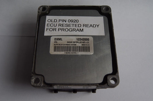 DXML 12242000 ECU HSFI-2.5 VAUXHAL,OPEL .READY FOR PROGRAM - Glasgow Car Parts Store