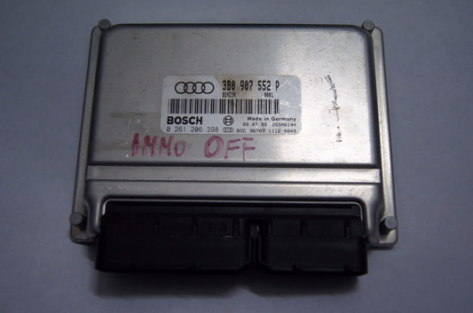 AUDI A6 C5  2.4 petrol ENGINE CONTROL UNIT ECU 3B0907552P - Glasgow Car Parts Store