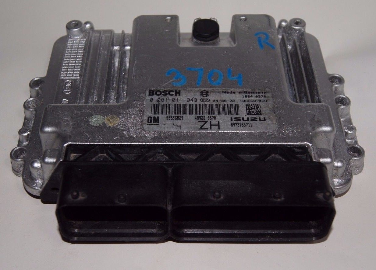 Vauxhall Opel Astra Z17DTH ECU 0281011943 55556829 ZH. Without pin code. - Glasgow Car Parts Store