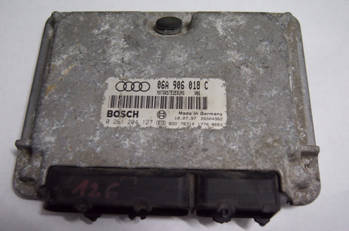 ECU 06A906018C  Steuergerät Motorsteuergerät Motor 1,8 Audi .0261204127 - Glasgow Car Parts Store