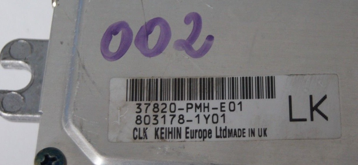 ECU  37820-PMH-E01  803178-1Y01 HONDA - Glasgow Car Parts Store