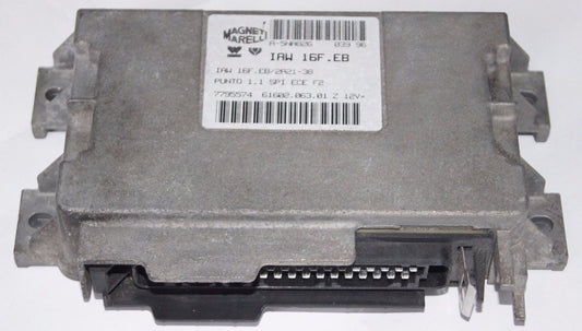 FIAT PUNTO MK1 1 .1 ECU MAGNETI MARELLI IAW 16F.EB/2A30-42 - Glasgow Car Parts Store