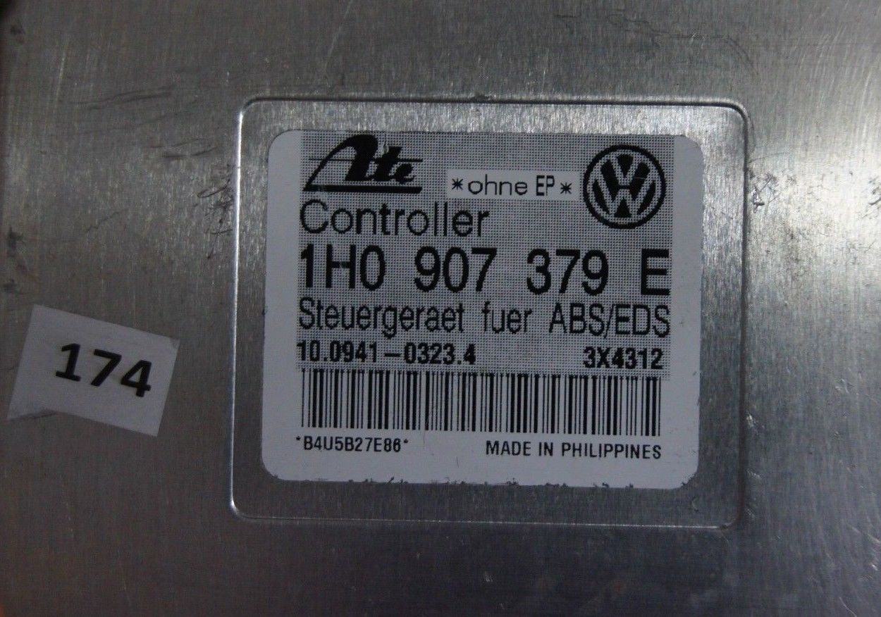 Volkwagen  ABS/EDS CONTROL MODULE 1H0907379E - Glasgow Car Parts Store
