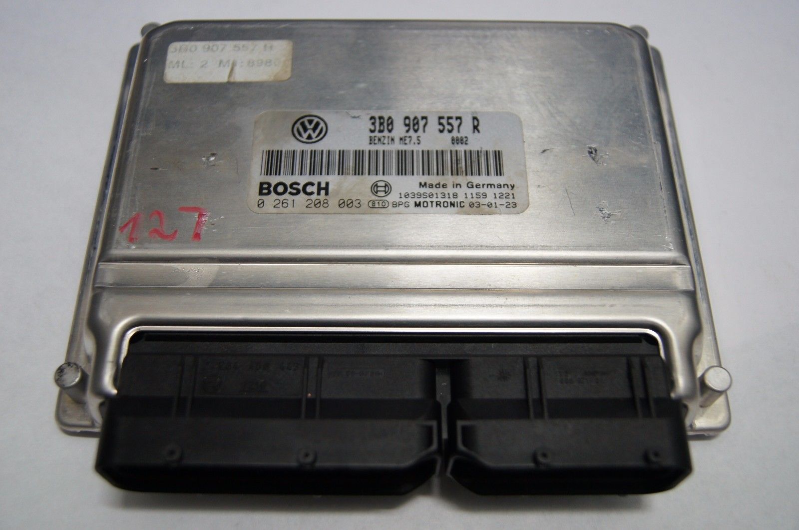 VW PASSAT ECU 2.0 PETROL  ENGINE ECU 3B0907557R 3B0 907 557 R - Glasgow Car Parts Store